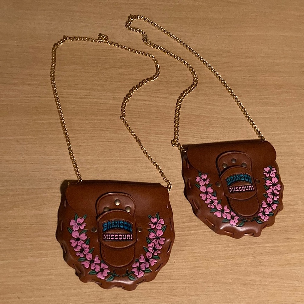 Kids leather purses from Branson Missouri.